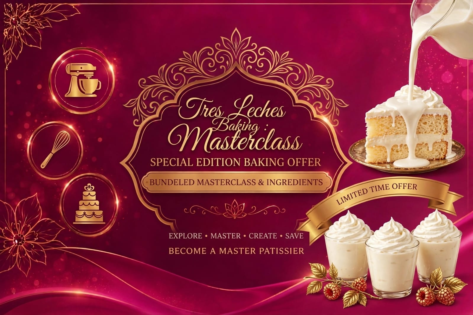 Tres Leches Baking : Masterclass